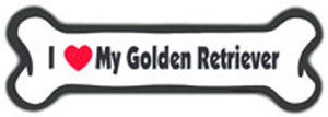 Bone Magnet: I Love My Golden Retriever