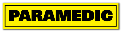 Reflective Patch: PARAMEDIC