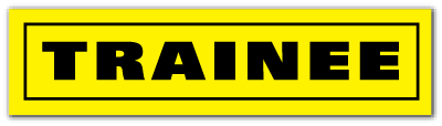 Reflective Patch: TRAINEE