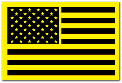 Reflective Patch: US Flag