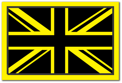 Reflective Patch: British Flag