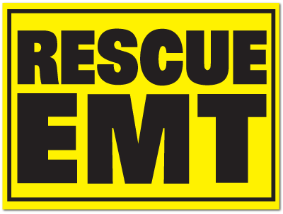 Reflective Patch: RESCUE EMT