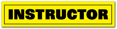 Reflective Patch: INSTRUCTOR