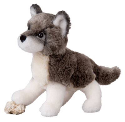 Plush Search Dog: Wolf Hybrid 8"