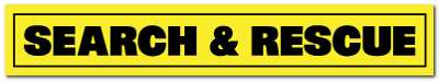 Reflective Patch: SEARCH &amp; RESCUE