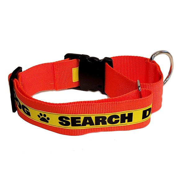 2-Inch Reflective Martingale Dog Collar (Platic Hardware)