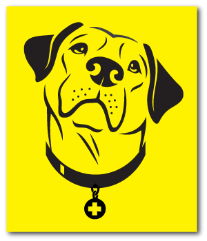 Reflective Patch: SAR K-9 Lab
