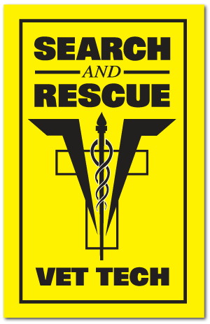 Reflective Patch: SAR VET TECH
