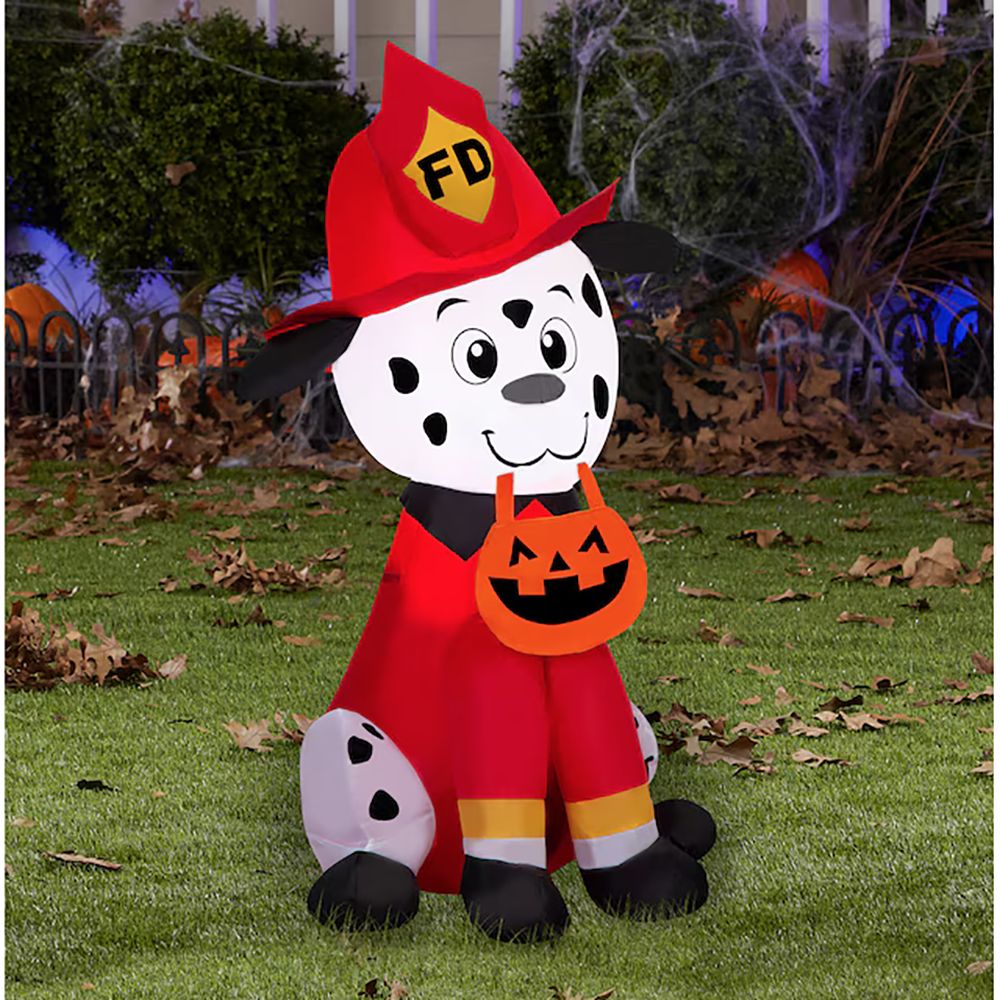 Haunted Living® 3.5-ft Freestanding Lighted Dog Inflatable