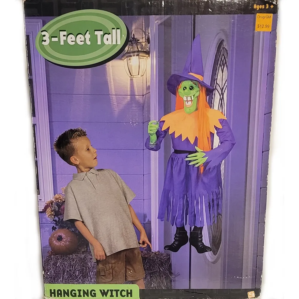 Hanging Witch 3-Feet Tall