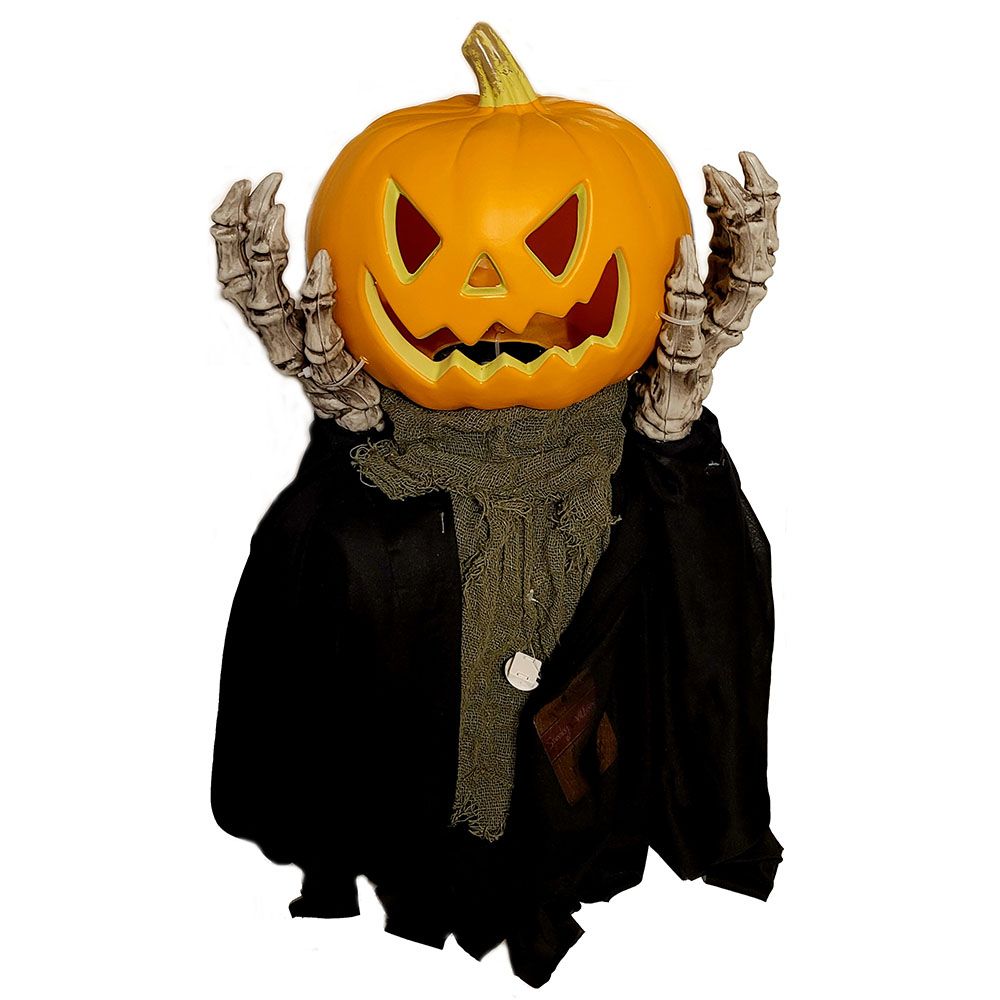 Spooky Village™ Animated Pumpkin Reaper