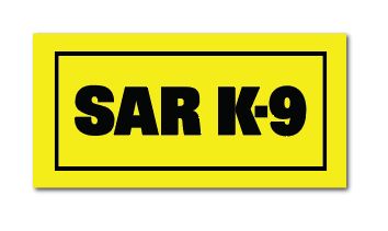 Reflective Patch: SAR K-9