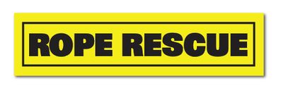 Reflective Patch: ROPE RESCUE