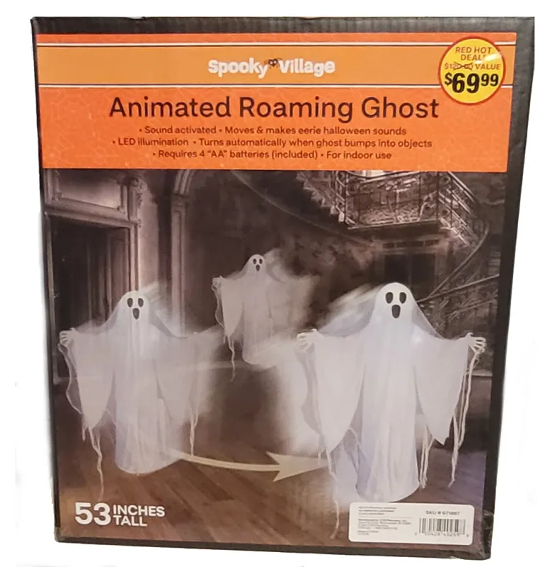 Spooky Village™ Animated Roaming Ghost
