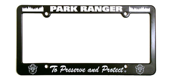 License Plate Frame: Park Ranger