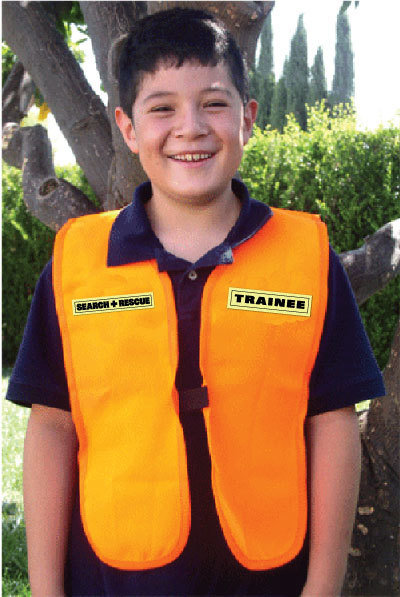 KID Safety Vest: Search &amp; Rescue