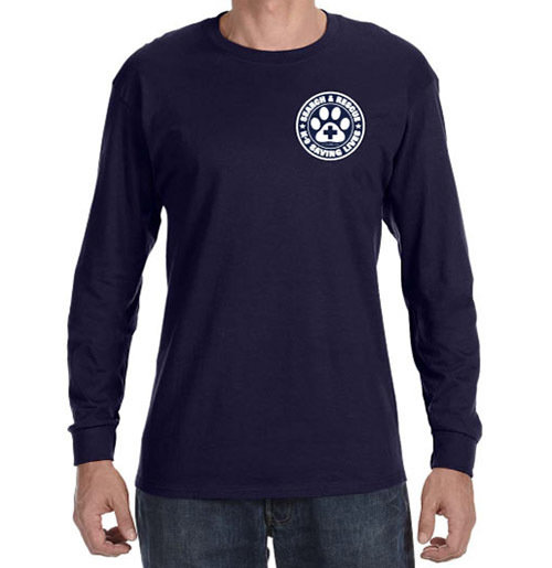 Long Sleeve T-Shirt: SAR K-9 All Breed