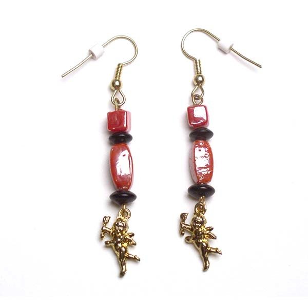 Earrings: Cupid
