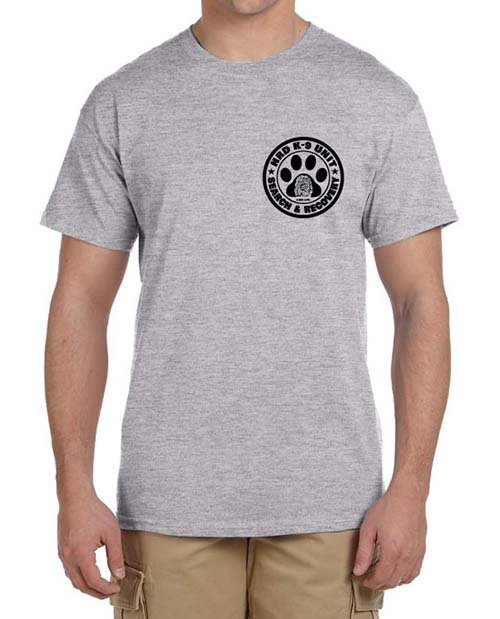 Short Sleeve T-Shirt (Dri-Wear): HRD K-9 UNIT