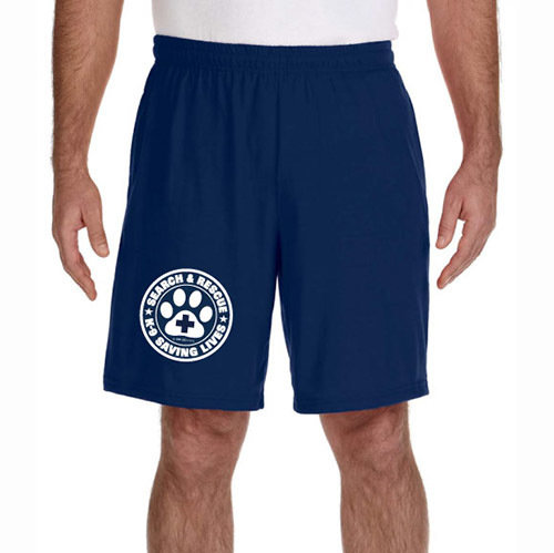 Shorts (Dri-Wear): SAR K-9 All Breed