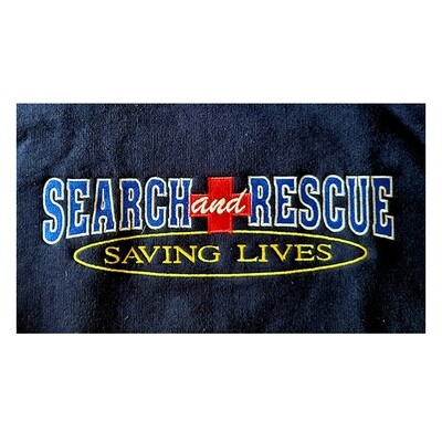 Crewneck Sweatshirt: Search &amp; Rescue Saving Lives