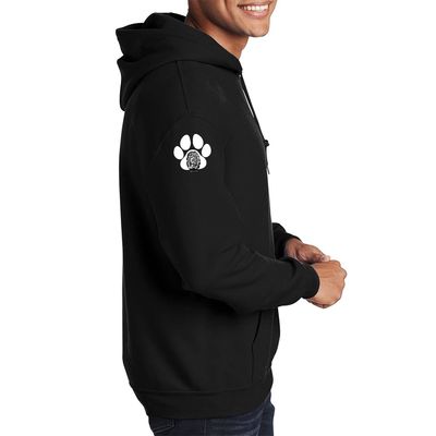 Hooded Sweatshirt: HRD K-9 UNIT