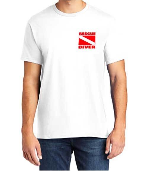 Short Sleeve T-Shirt: Rescue Diver EMT