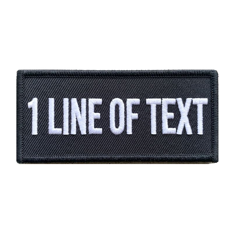 Custom: Name Patch - 1 Line of Embroidery