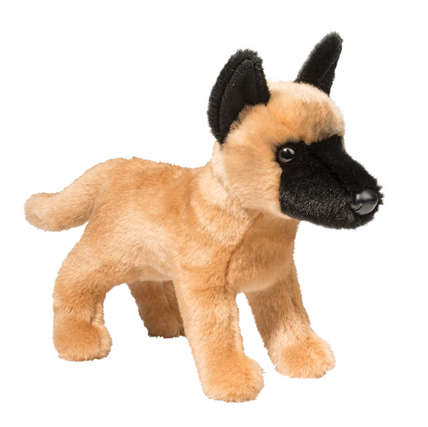 Plush Search Dog: Belgian Malinois 12"