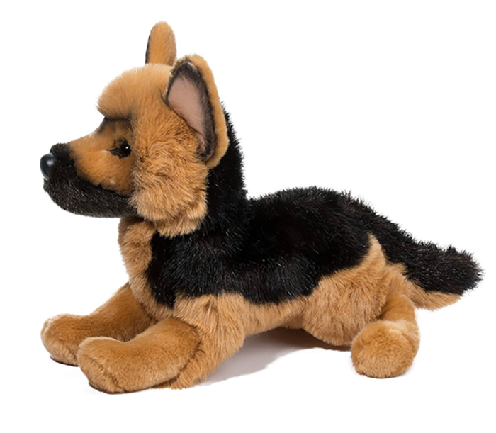 Plush Search Dog: German Shepherd 14"