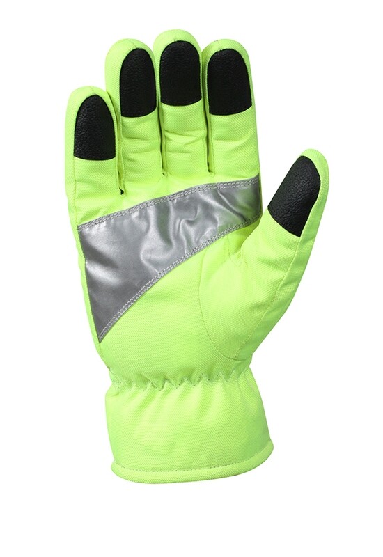 Rothco® Safety Green Gloves with Reflectives