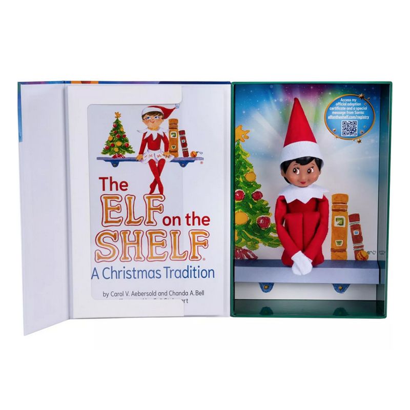 The Elf on the Shelf® A Christmas Tradition (Brown-Eyed Girl Scout Elf)