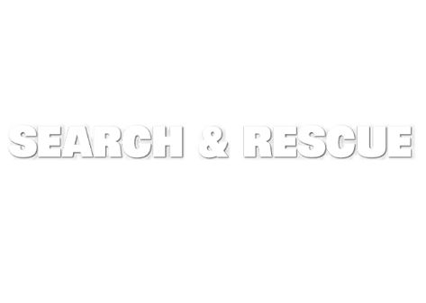 Window Decal (Reflective Die Cut): SEARCH &amp; RESCUE