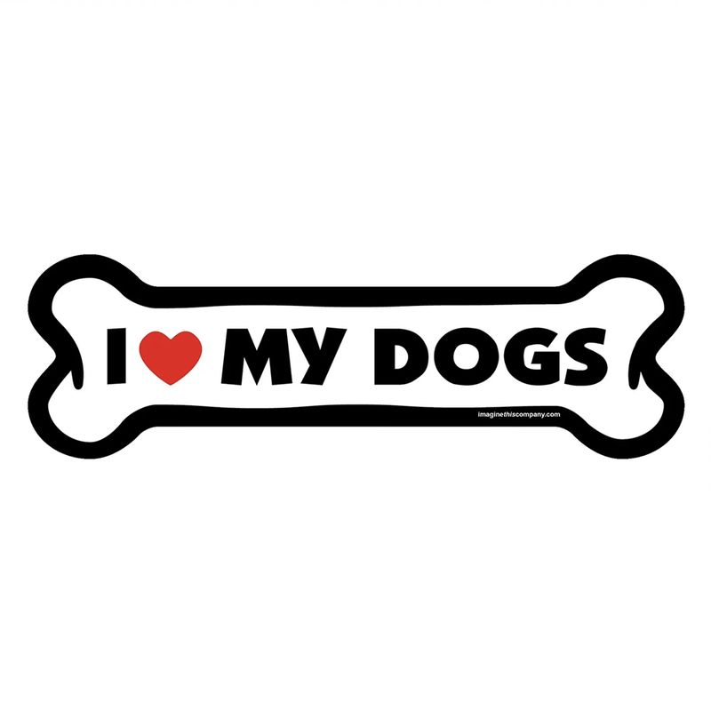 Bone Magnet: I Love My Dog