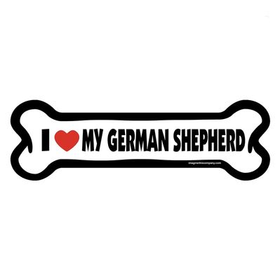 Bone Magnet: I Love My German Shepherd