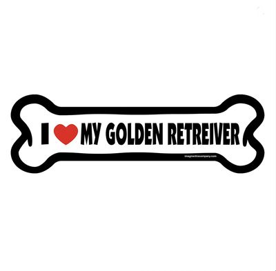 Bone Magnet: I Love My Golden Retriever