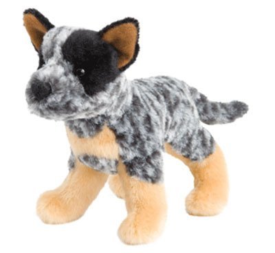 Plush Search Dog: Australian Cattle Dog 8"