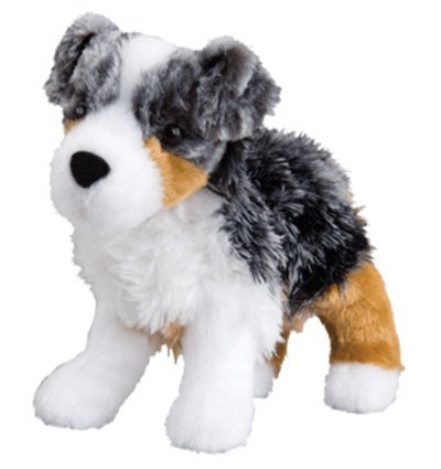 Plush Search Dog: Australian Shepherd 8"