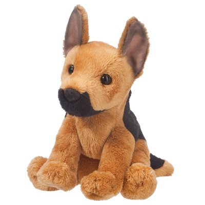 Plush Search Dog: German Shepherd 5"