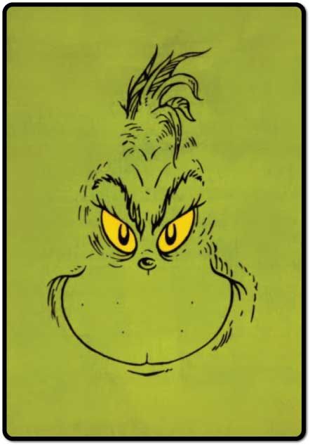 Grinch Throw Blanket