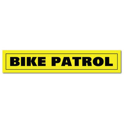 Reflective Patch: BIKE PATROL