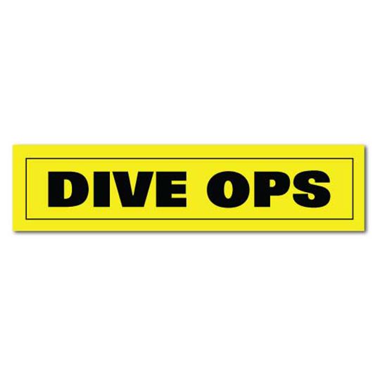 Reflective Patch: DIVE OPS