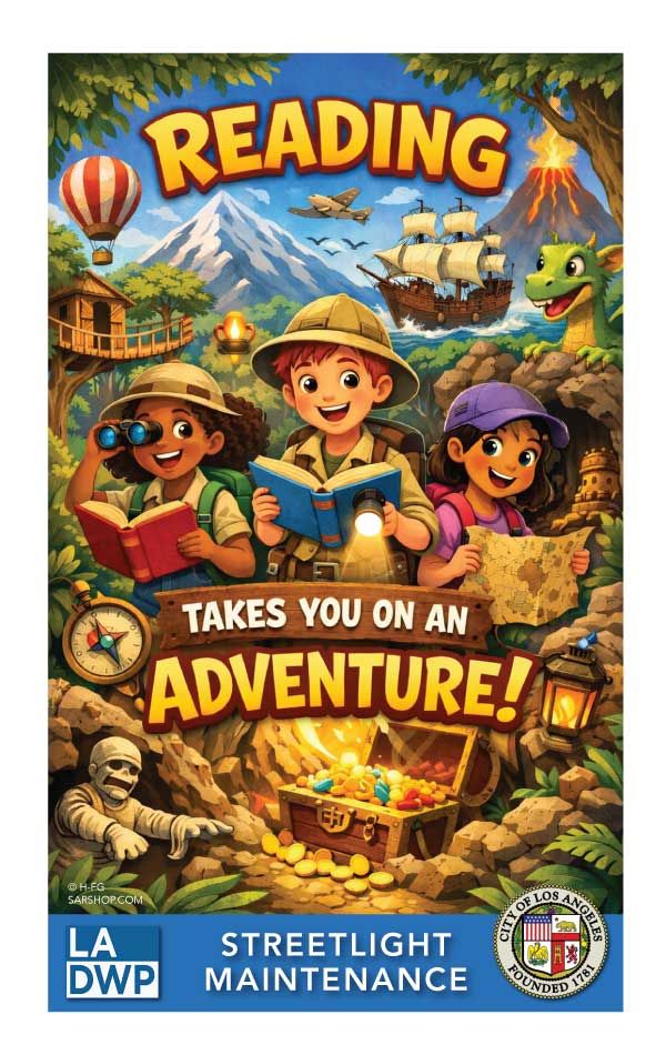 Reading Adventure! - Set of 5,000 Stickers