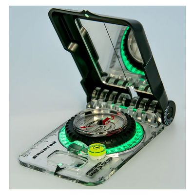 Brunton® TruArc™ 15 Mirror Compass with Glow Azimuth
