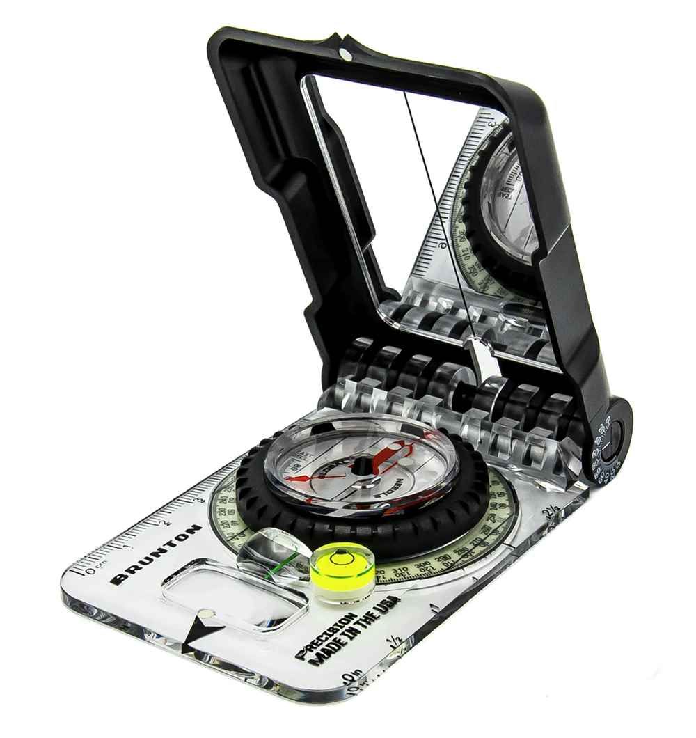 Brunton® TruArc™ 15 Mirror Compass with Glow Azimuth