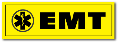 Reflective Patch: EMT with Hook &amp; Loop - 2-5/8" x 7/8"