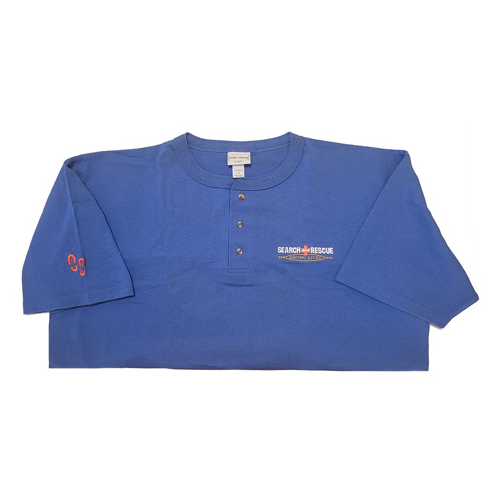 Short Sleeve Henley: SAR