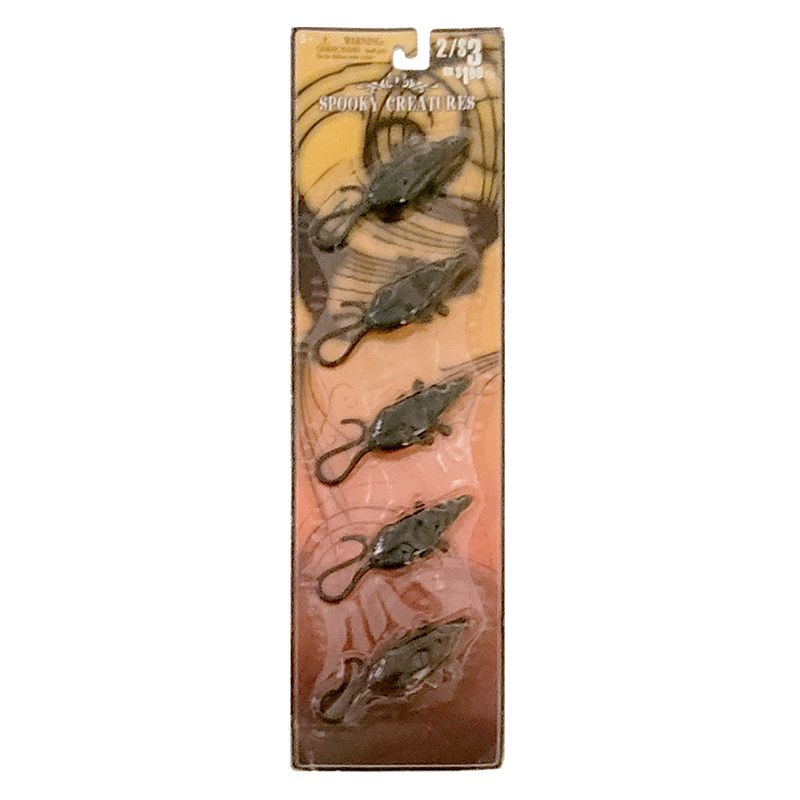 Decor: Rubber Mice - Set of 5