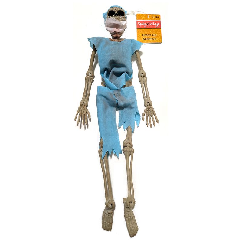 Spooky Time™ Dress Up Skeleton: Surgeon