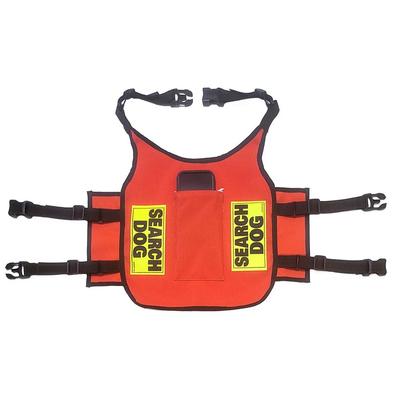 Standard K-9 Vest with Phone Zipper Pouch